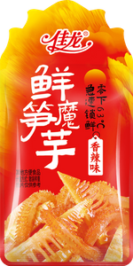  Konjac snack with fresh bamboo shoot -hot and Spicy flavor