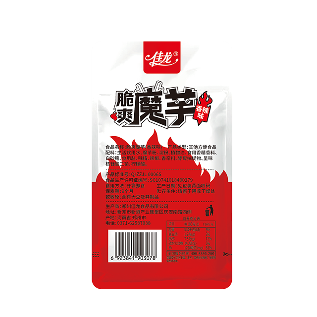 22g China Hot Sale Crispy Konjac Snack-Fragrant Spicy Flavor