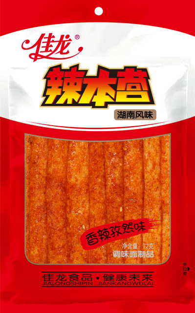 72g Spicy gluten-Spicy and cumin flavor