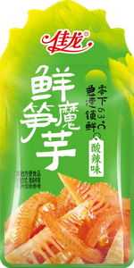 Konjac snack with fresh bamboo shoot -sour and spicy flavor