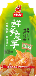 23g hot Konjac Snack with Fresh Bamboo Shoot -Sour and Spicy Flavor